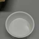 4"PVC Pipe End Cap Fitting Schedule 40 Furniture Grade 4" PVC Pipe Plug Adapter for Build Furniture DIY Garden Shelf, White