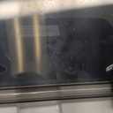 EUHOMY Nugget Ice Maker Countertop with Handle, Ready in 6 Mins, 34lbs Per Day, Removable Top Cover, Auto-Cleaning, Portable Sonic Ice Maker with Basket and Scoop, for Home/Party/RV/Camping (Black)