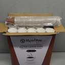 TV TOPVALUE 600 Pack 4 oz Paper Cups, Small Disposable Coffee Cups, Paper Espresso Cups, Hot/Cold Drinking Cups for Party, Picnic, Travel and Events