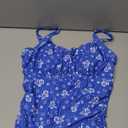 Modest One Piece Swimsuit Women Tummy Control 2026 Long Torso Slimming Bathing Suit Cute Floral Swim Suits, Large