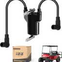10L0L Dual Ignition Coil for EZGO TXT, Medalist, Marathon 4 Cycle Gas Golf Cart 1991-2002, Replace OEM 26652-G01 EPIGC103