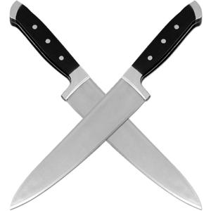 VZQI 2 Pcs Halloween Fake Plastic Kitchen Tool Prop - Classic Costume Party Accessories (Not a Real Knife)