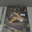 Pasimy Giant Christmas Greeting Card 25 x 16 Inch Jumbo Winter Greeting Card Large Guest Book Extra Big Size Gift for Xmas Holiday New Year Supplies Decor(Elk)