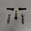 8mm 10mm Black Motorcycle Rearview Side Mirrors Blade Compatible with Harley Sportster Custom Iron 883 Road King Street Softail Electra Glide