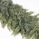 6FT Christmas Cedar Garland, Thick & Full Artificial Norfolk Pine Cypress Greenery, Real Touch Faux Cedar Garland for Fireplace Mantle Staircase Table Doorway Indoor Outdoor Holiday Decoration