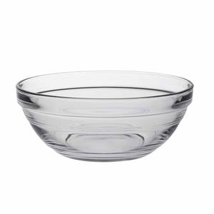 Duralex Le Gigogne Stackable Clear Bowl, 1 Quart / 32 Ounces - Set of 5