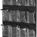 HoneyCanDo Honey-Can-Do Black 24-Pocket OTD Shoe Org