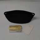 Pro Goleem Small Woven Basket with Gift Bags and Ribbons Durable Baskets for Gifts Empty Small Rope Basket for Storage 12"X 8" X 5" Baby Toy Basket with Handles, Black