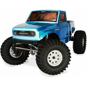 Redcat Racing Ascent 1/10 Scale LCG Performance RTR RC Rock Crawler Truck – Brushed 42T Motor, Portal Axles, 4WD, Aluminum Shocks, RTX-4C Radio - RC Truck - Blue, 22 inches