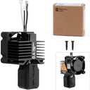 Bamboo Lab X1 Carbon, X1, X1C Hotend Complete Kit for X1 Series 3D Printer, Full Assembly Hardened Steel Hot End with Fan, Thermistor, Ceramic Heater, 0.4mm Nozzle, Extruder Heating Block Replacement