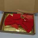 Leyndo 2 Pcs 22 Inch Giant Inflatable Christmas Balls with Bows Ornaments Outdoor Large Christmas Jingle Bells Blow Up PVC Xmas Balls for Garden Yard Patio Themed Party Decorations