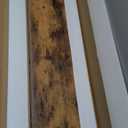 QEEIG Floating Shelves for Wall 55.1" Extra Long - Wall Shelf Bathroom Kitchen Living Room Bedroom Farmhouse Home Decor Display Bookshelf Large 55.1 x 9.3 inch Set of 2, Rustic Brown (008-140BN)