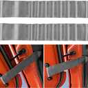 2 Pcs Door Limiting Straps, Heavy Duty Auto Door Check Limiter, Strong Adjustable Restriction Inspection Strap, Door Limiting Check Replacement for TJ JK JL CJ JKU YJ Load 1000 Lb (Gray)