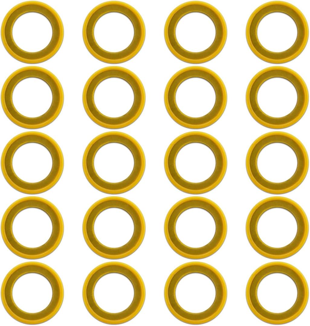 20 Packs Gearcase Drain Plug Seal - Ultimate Protection for your drain plug seal washer gaskets, Gearcase oil drain gasket Compatible with Mercury & Mercruiser