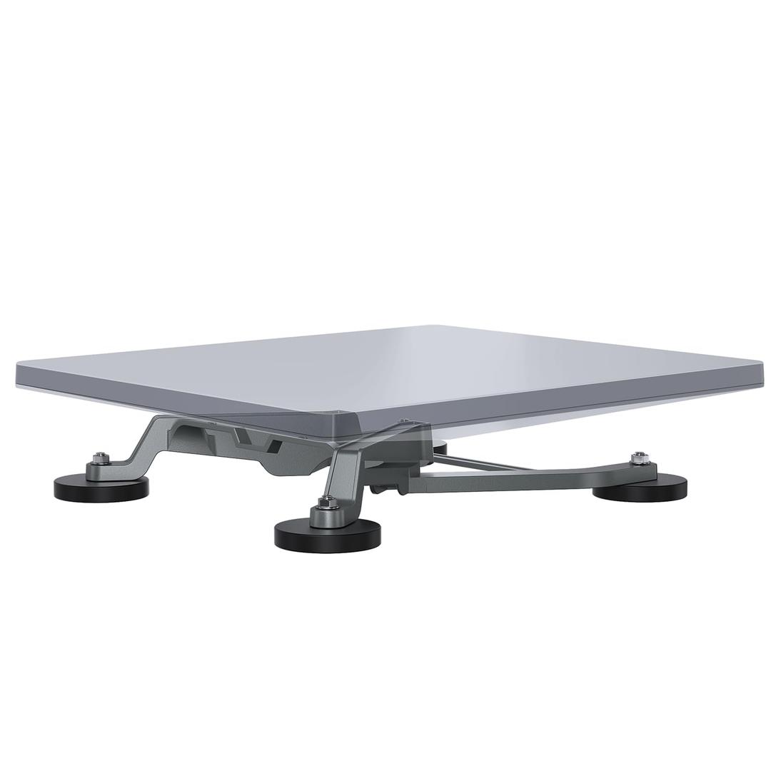 Starlink Mini Magnetic Car Mount, Quick Release Flat Roof Mounting Kit, 2-Inch Low-Profile Design, Aluminum Alloy, Portable, Durable & Weather-Resistant, for RV, Van, Truck, Boat & Yacht