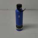 Hydro Flask Water Bottle - Insulated Stainless Steel - Non Spill, Leakproof in 24 Oz Cascade Blue