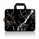 11 11.6 12 12.1 12.5 inch Laptop Carrying Bag Chromebook Case Notebook Ultrabook Bag Tablet Cover Neoprene Sleeve for Apple MacBook Air Samsung Google Acer HP DELL Lenovo Asus (Black Marble)