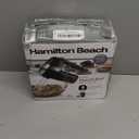 Hamilton Beach Electric Hand Mixer, 6 Speeds + Stir Button, 300 Watts of Peak Power for Powerful Mixing, Includes Whisk and Storage Clip, Black (62628)