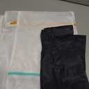 BAGAIL Laundry Bags Mesh Wash Bag for Intimates Lingerie and Delicates, 5Pcs (1XL,2L,2M) (Pearl White-Fine Mesh)