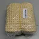 Waffle Bathroom Rugs, Super Absorbent Boho Bath Mats, Non-Slip Shower Mats for Bathroom Floor and Tub, Ultra Soft Waffle Weave Runner Mat, Quick Dry, Beige, 24x36 Inch