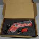 NANWEI Electric Scissors Cordless, Type-C Rechargeable Cardboard Cutter with 2 Blades,4.2V Hightorque Motor,for Thin Cardboard Fabric Carpet Leather (Red)