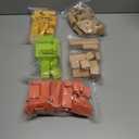 Pidoko Kids Building Blocks for Toddlers 1-3, Wooden Blocks for Kids with Storage Bucket and Shape Sorter Lid Montessori Toys for 1 2 3 Year Old, Learning Toys for Preschool Girls and Boys