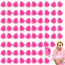 Meooeck 80 Pcs Cheerleading Pom Poms Sports Dance Spirit Cheer Pompoms with Handles Plastic Cheerleader Stuff for Sport Game Gymnastics Football Basketball Sports Team Dance Club Party