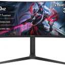 34" WQHD 180Hz Ultrawide Curved Gaming Monitor, 1500R, FreeSync