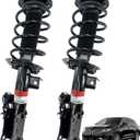 Pair Front Struts Shock Absorbers Assys w/CCD for Lincoln MKX 2016-2018