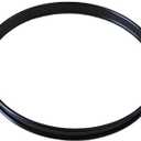 20 Inch Replacement Bass Drum Hoop for Bass Drum Kit Durable Black Steel Rim for Bass Drums