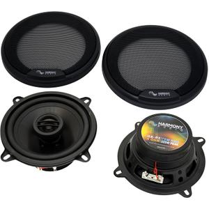 Harmony Audio HA-R5 Car Stereo Rhythm Series 5.25" Replacement 225W Speakers & Grills