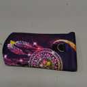 AMARY 500ML Neoprene Water Bottle Carrier Bag with Adjustable Shoulder Strap, Insulated Water Bottle Cover for Stainless Steel/ Glass/ Plastic Bottles 16.9OZ (Dreamcatcher)