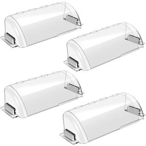 Adjustable Air Vent Deflectors, 4 Pack Widen Magnetic Heat and Vent Deflector for Home Floor, Sidewall, Ceiling Registers