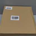 Lanpn 4 Pcs 6" Large Christmas Ornaments, Oversized Velvet Xmas Tree Ball, Big Flocked Christmas Tree Ornament, Shatterproof Plastic Balls for Lawn Yard Holiday Hanging Decor, Red (Burgundy)