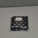 BeeGreen Reusable Shopping Bags for Groceries Reusable Gifts Bag - Grocery Bags Foldable 6 Pack Cute Holiday Cloth Bags With Handles - Large Tote Bag Bulk Heavy Duty Polyester Washable Geometry (Black Dots, Gray Geometry)