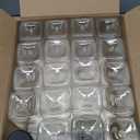 DECADORN 12oz 20pcs Juice Bottles With Caps - MADE IN USA Juice Containers With Lids For Fridge - Juicer Bottles With Tamper Evident Caps, Shatterproof, BPA-Free, Leak proof, Disposable & Recyclable