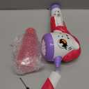 Bubble Machine Wand for Toddler Girls Toy, Automatic Bubble Machine Maker Blower Toys with Light, Outdoor Mower Party Toys for 3 4 5 Year Old Girl Easter Birthday Gifts Include Bubble Solution