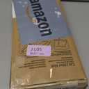 Pieviev Silicone Cat Litter Trapping Mat, 40''x28'' Extra Large Cat Litter Mat, Easy to Clean & Soft on Kitty Paws, Waterproof Kitty Litter Pads for Indoor Cats, Light Gray