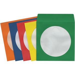 Maxell 190132 Multi-color Cd/dvd Sleeves 50pk