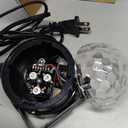 Disco Ball Light, Sound Activated Party Strobe Light, DJ Rave Lights with Remote, LED Stage Lights for Karaoke Birthday Christmas Halloween Decorations Indoor