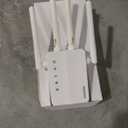 WiFi Extender, WiFi Extender Signal Booster Dual-Band(5.8G&2.4G) Wireless Repeater Coverage to 12880 sq. ft & 105 Devices, 1-Tap Setup, Supports Ethernet Port, Faster Speed