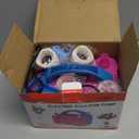 PCFING Balloon Pump Electric, Portable Balloons Inflator Blower Machine with Balloon Tie Tool & Dual Nozzle