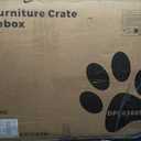 32 Inch Dog Crate Furniture for Small Medium Dogs, Brown