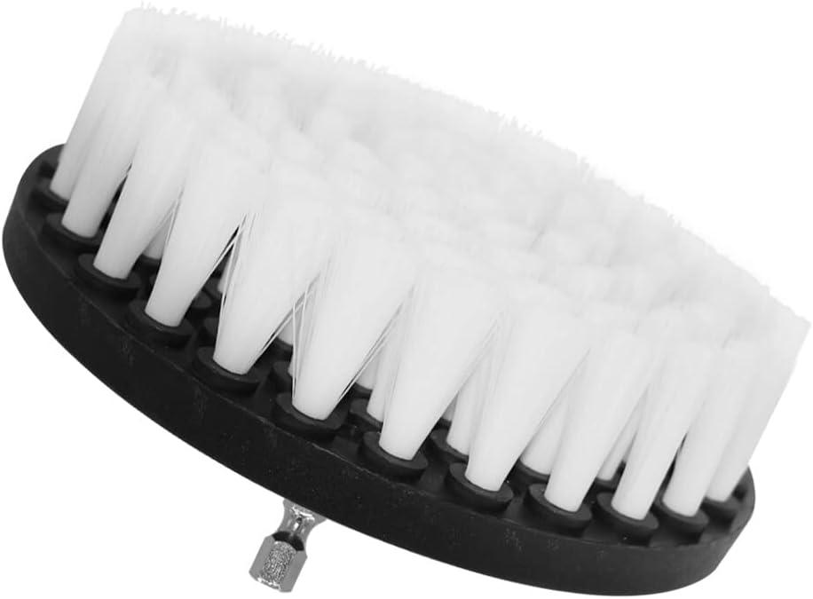 2/3.5/4/5'' Electric Scrubber Brush Drill Brush Kit for Carpet Glass Car Tires Nylon Brushes Kitchen Cleaning Brush Tool