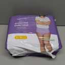 Amazon Basics Postpartum Incontinence Underwear for Women, Maximum Absorbency with Bladder Leak Protection, Fresh Protection, Disposable, Large, Lavender, 18 Count