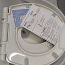 Jool Baby Quick Flip Toilet Seat with Built-in Potty & Splash Guard for Toddler Training, Slow Close (Round)