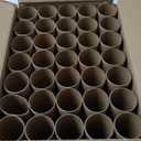 MAPVOLUT 70 Pieces Cardboard Tubes for Crafts, Brown Kraft Toilet Paper Rolls for Crafts - 1.5 x 3.2 Inches Strong and Pressure-Resistant Tubes for Crafts Supplies Painting DIY Art