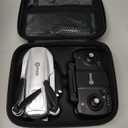 Contixo F28 Camera Drone for Adults, GPS Auto Follow, 26 Min Flight Time, Foldable FPV Drones with One-Button Return, Orbit, Waypoint, Selfie Mode, No FAA Required, Carry Case Included