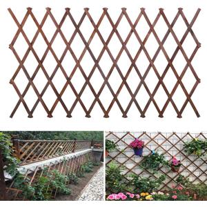 Expandable Garden Trellis, 38" x 89" Large Wooden Lattice Fence Wall Panel Lattice Trellis for Climbing Plants Outdoor Ivy Vine Rose Clematis for Garden Patio Room Decor (1)