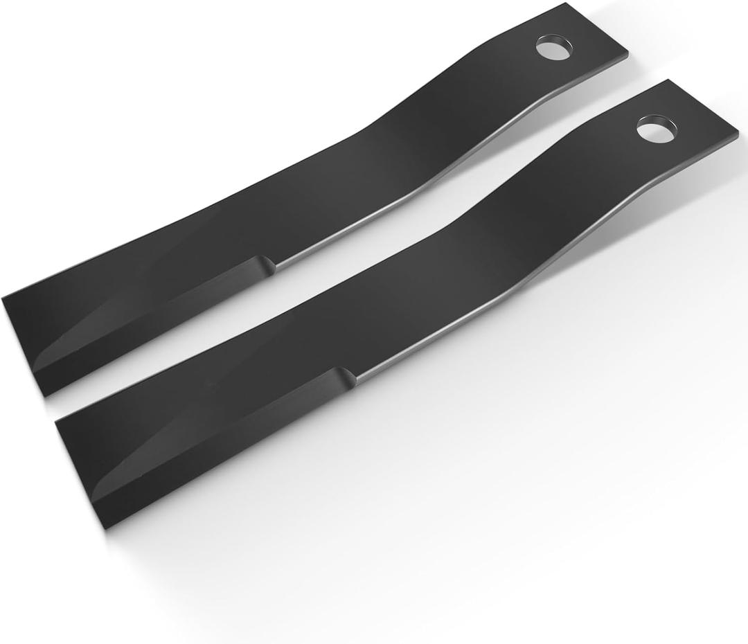Yoursme for Bush Hog Blades 7556, 2PCS Replacement Blades for Bush Hog Rotary Cutter, Compatible with Models 7556BH WP7556 12512907, CCW Rotation 27-3/4 Length 1/2 Thick, 2 Blades Set